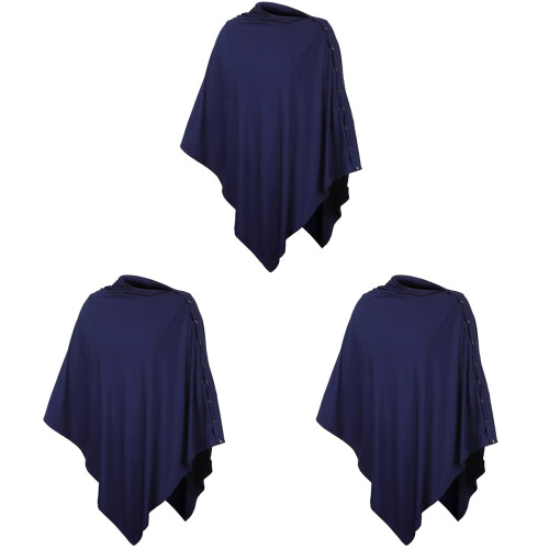 3Pièces Poncho D’allaitement Chic Pour Poussette Maman