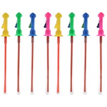 8Pièces Baguettes À Bulles Plastique Couleurs Assorties Jouet Enfants