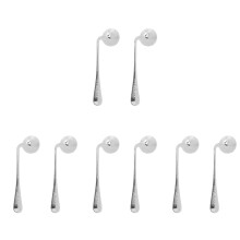 8Pièces Couverts Adaptés Argent Pour Personnes Âgées