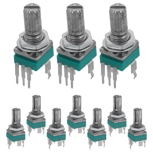 30Pcs Adjustable Audio Potentiometers Metal for Guitar Use 1