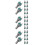 30Pcs Adjustable Audio Potentiometers Metal for Guitar Use 5