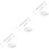 9Pcs Unisex Measuring Rings Plastic Ring Size Circles Assorted Colors 5
