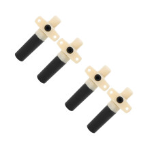 4Pièces Valve Automatique Beige Durable Pour Abreuvoirs D'animaux