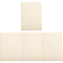 4Pièces Coussin Pour Siège Ivoire Doux Et Respirant