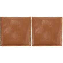 2Pièces Coussin De Presse À Marron Résistant Lavable