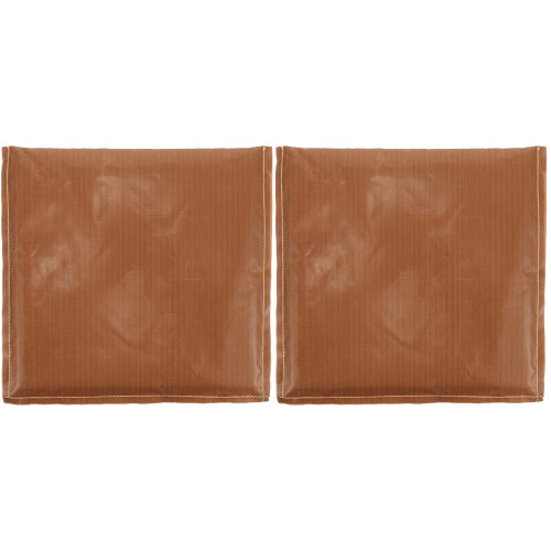 2Pièces Coussin De Presse À Marron Résistant Lavable