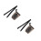2Pièces Traitement Marron Portable Usage Extérieur Robuste 1