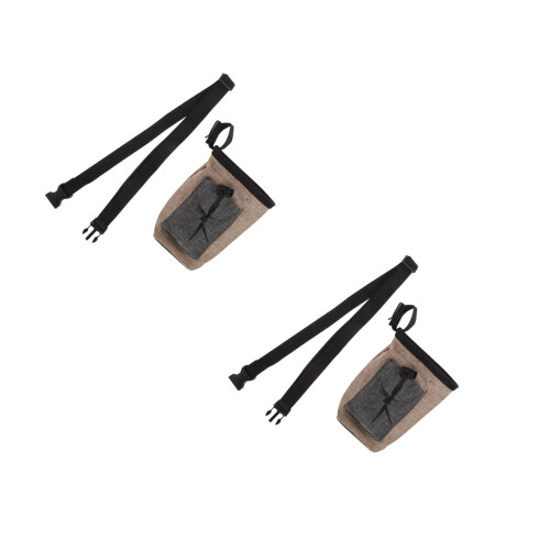 2Pièces Traitement Marron Portable Usage Extérieur Robuste
