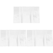 3Pcs Practical PVC Book Protection Sleeves Clear Book Cover Film