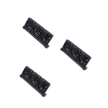 3Pcs Heat Dissipation Fans Black Cooling Fans for Aquarium Fish Tank