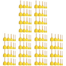 120St Gele Sponge Knutselkwasten Voor Kinderen Licht Handvat