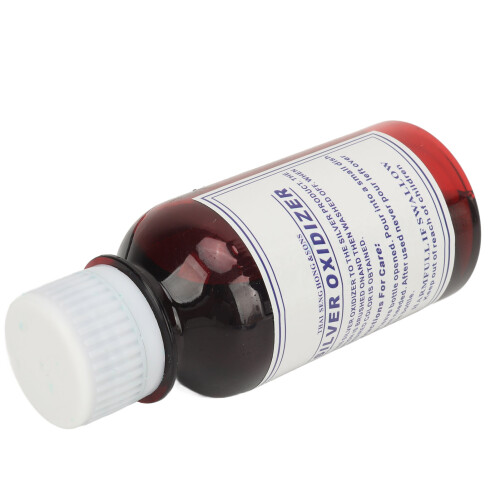 100ml Silver Oxidizer Solution for Vintage Jewelry Blackening Liquid 1