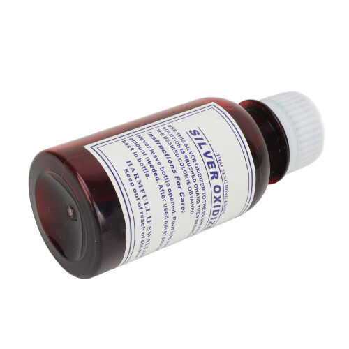 100ml Silver Oxidizer Solution for Vintage Jewelry Blackening Liquid 2