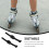 8Sets Vervangbare Zwarte Roller Skate Buckle Straps, Stevig 4