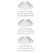 45Pcs Stainless Steel Stove Vent Filters Hood Grease Mesh