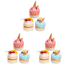 9St Kunsttaart Fotoprops Lichtgewicht Decoratie Voor Feesten Assorti