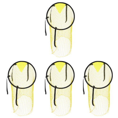 4Pièces Filet Football Training Polyester Pour Jardin Intérieur