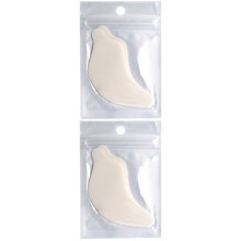 2Pairs Lash Extensions Patches White Eyelash Extension Pads for Women