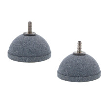2Pcs Aquarium Bubble Stones Sandstone Air Bubbler Silent Fish Tank