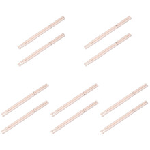 10Pairs Maple Drum Sticks 5A Durable Beige Percussion Sticks for Music