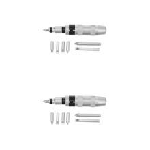 2Sets Magnetic Impact Batch Screwdriver Set Practical Home Repair Tool