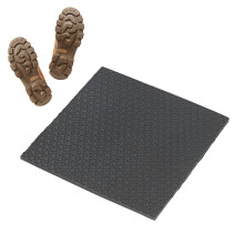 Protectoras para la suela de zapatos de goma para zapatos casuales de cuero y tela, negro
