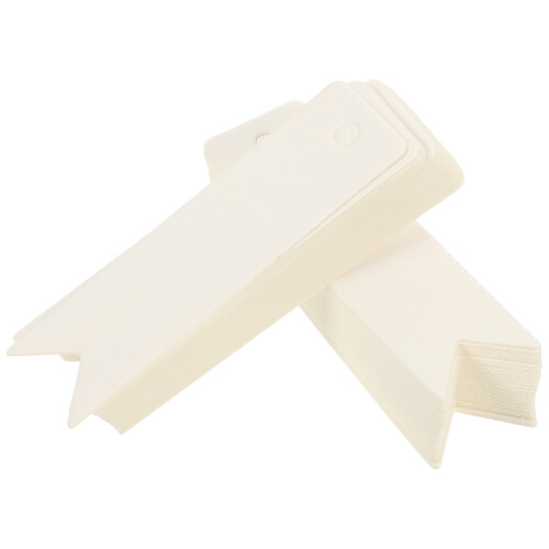400Pièces Étiquettes Suspendues Papier Blanches Multiples Usages Vente 2