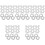 600Pcs Stainless Steel 8 Figure Tabletop Connector Clips Silver 5