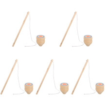 5Sets Traditionelle Holz Für Kinder Bunt Tragbar Und Langlebig
