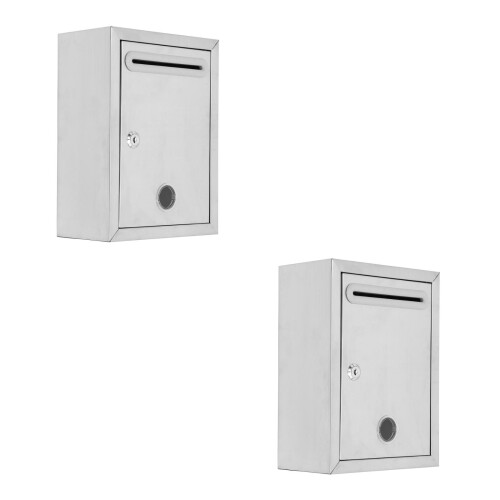 2Stk Wandbriefkasten Mit , , Für Büro & Schule 2