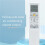 2X Télécommande pour  Arc452a9 Arc452A10 ARC452A4 Arc452A1 Arc452a2 ARC452A3 ARC452A5 ARC452A6 ARC452A7 Arc452A8 6