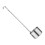 2Pièces Louche Doseuse Long Manche Argent Pour Sauce Huile 3