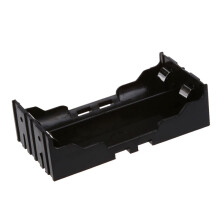 5 Pcs Black Plastic 2 x 3.7V 18650 Batteries 4 Pin Battery Holder Case with 5V-48V General Emergency Converter