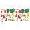 2Ensembles Jouets Et Barrières Miniatures Jeu Enfant 1