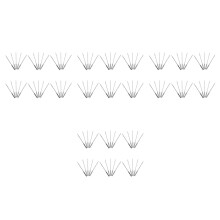 240Pièces Aiguilles Légères Acier Compatible Broderie Couture