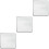 3Stk Quadratische Backform, Hitzebeständig, Langlebig, Silberfarben 4