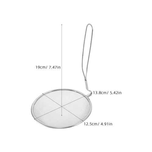 3Pièces Filet Ramasse Cendres Moxa, Support Sûr En Acier Argenté 1