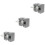 6St Power Distribution Box Grijs, Circuit Breaker Cover ABS St 6
