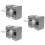 6St Power Distribution Box Grijs, Circuit Breaker Cover ABS St 8