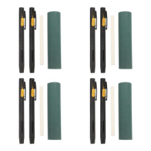 88Pcs Durable Plastic Fabric Marking Pens Adjustable Chalk Pencils Set
