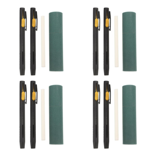 88Pcs Durable Plastic Fabric Marking Pens Adjustable Chalk Pencils Set