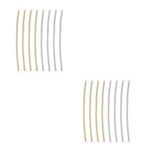 8Pairs Ultrasoft Nylon Bra Straps Crossback Strapless Lingerie Holder
