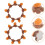 60Pièces Feu De Camp Modèle Miniature Résine Multicolore Décor Durable 5