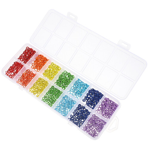 Mini Vis À Œil Multicolores En Fer Pour Projets DIY 2
