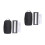 2Ensembles Support Accessoire Pédalier Guitare Noir Protection Durable 6