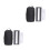 2Ensembles Support Accessoire Pédalier Guitare Noir Protection Durable 7