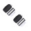2Ensembles Support Accessoire Pédalier Guitare Noir Protection Durable 8