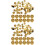 100Ensembles Fermoirs Pins Dorés Pour Badges Décorations 5