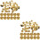 100Ensembles Fermoirs Pins Dorés Pour Badges Décorations 6