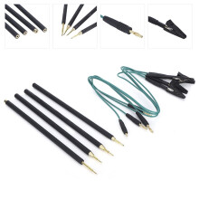 Probe Pens Frame Pins with Connect Cable Replacement for LED BDM Frame 4 Probes with Connect Cable ECU Read/Write Probes